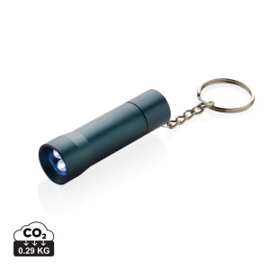Flash RCS recycled aluminium keychain torch - Reklamnepredmety