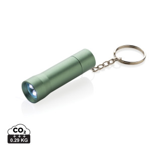 Flash RCS recycled aluminium keychain torch - Reklamnepredmety