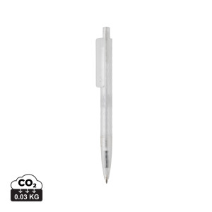 X3 GRS recycled PC plastic pen frosted - Reklamnepredmety