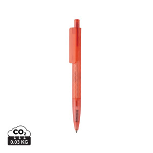 X3 GRS recycled PC plastic pen frosted - Reklamnepredmety