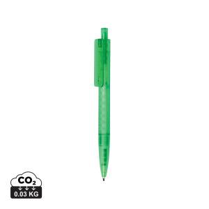 X3 GRS recycled PC plastic pen frosted - Reklamnepredmety