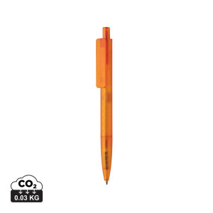 X3 GRS recycled PC plastic pen frosted - Reklamnepredmety