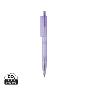 X3 GRS recycled PC plastic pen frosted - Reklamnepredmety