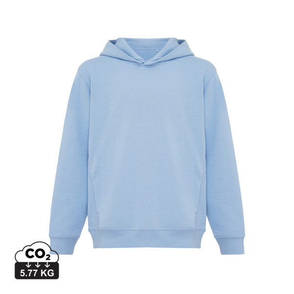 Iqoniq Yengo kids recycled cotton hoodie with sidepockets