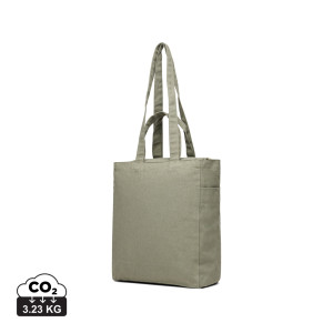 VINGA Hilo AWARE™ recycled canvas zip tote - Reklamnepredmety
