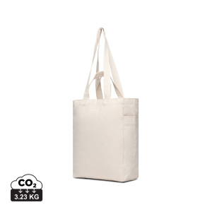 VINGA Hilo AWARE™ recycled canvas zip tote - Reklamnepredmety