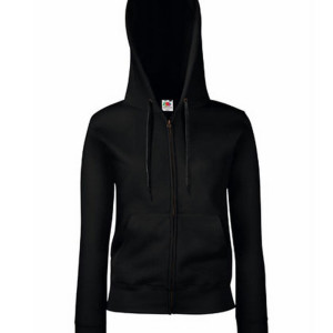 F440N Premium Hooded Sweat Jacket Lady-Fit - Reklamnepredmety