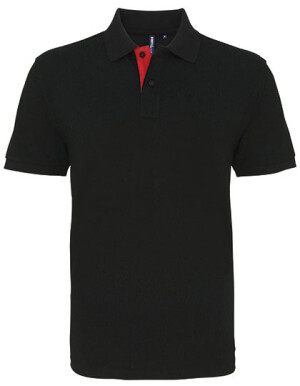 Men´s Classic Fit Contrast Polo - Reklamnepredmety