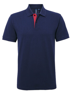 Men´s Classic Fit Contrast Polo - Reklamnepredmety