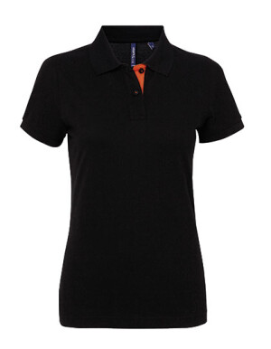 Women´s Classic Fit Contrast Polo - Reklamnepredmety