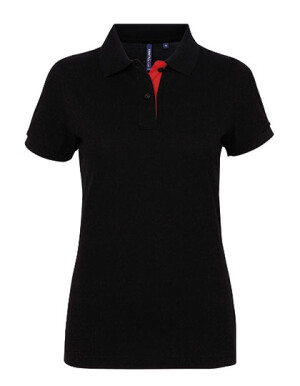 Women´s Classic Fit Contrast Polo - Reklamnepredmety