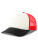 Rapper-S Cap - at537-white-red-black - variant 
