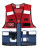 Mesh Tactical Vest Sparta - kx145-navy-red - variant 