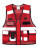 Mesh Tactical Vest Sparta - kx145-red - variant 