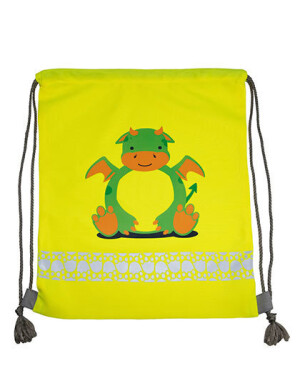 Childrens Gym Bag Funtastic Wildlife Sporttasche für Kinder – Fantastische Tierwelt - Reklamnepredmety
