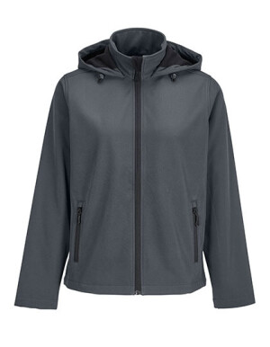 Women´s Race Softshell Hooded Jacket - Reklamnepredmety