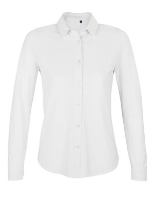 Women´s Cotton Pique Shirt Basile - Reklamnepredmety