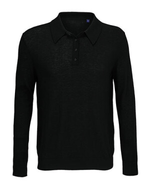 Men´s Polo Collar Sweater Stefan - Reklamnepredmety