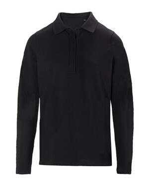 Women´s Long Sleeve Polo Shirt Owen - Reklamnepredmety