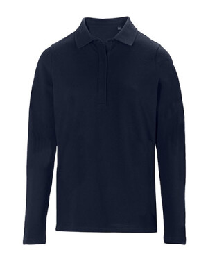 Women´s Long Sleeve Polo Shirt Owen - Reklamnepredmety