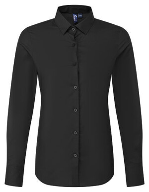 Women’s Long Sleeve ‘Recyclight’ Poplin Shirt - Reklamnepredmety