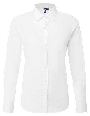 Women’s Long Sleeve ‘Recyclight’ Poplin Shirt - Reklamnepredmety
