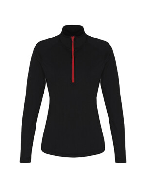 Women´s Long Sleeve Performance ¼ Zip - Reklamnepredmety