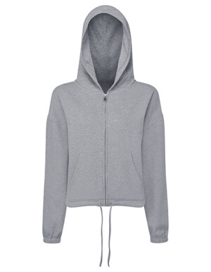 Women´s Recycled Drawstring Full-Zip Hoodie - Reklamnepredmety