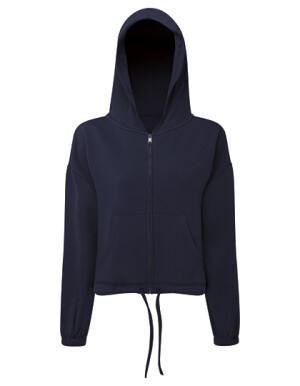 Women´s Recycled Drawstring Full-Zip Hoodie - Reklamnepredmety