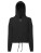 Kids Recycled Cropped Oversize Full-Zip Hoodie - 2548595 - variant