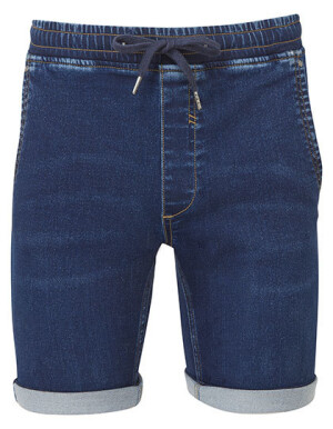 Men´s Denim Drawstring Shorts - Reklamnepredmety