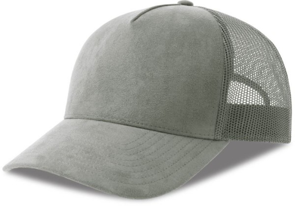 5 Panel Trucker Cap Rapper Suede-S