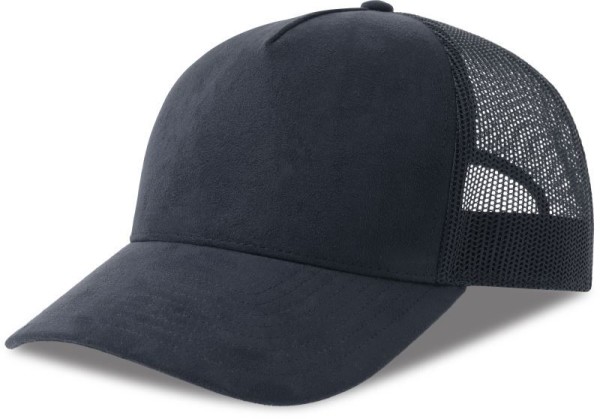 5 Panel Trucker Cap Rapper Suede-S