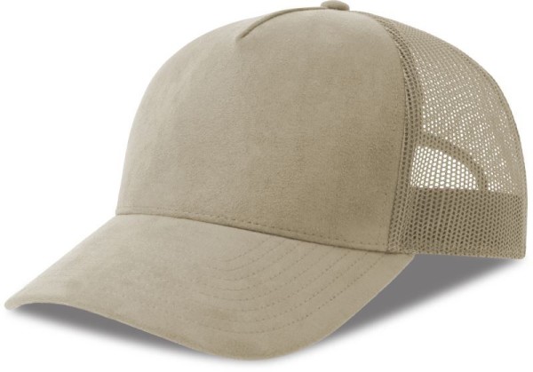 5 Panel Trucker Cap Rapper Suede-S