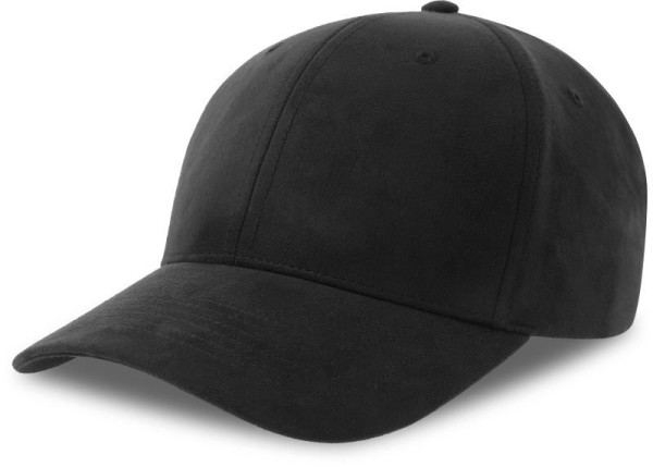 6 Panel cap suede look Fam-S