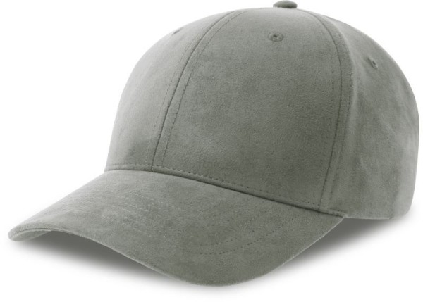 6 Panel cap suede look Fam-S