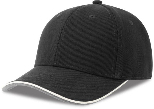Heavy 6 Panel Sandwich Cap Pilot Piping Sandwich-S