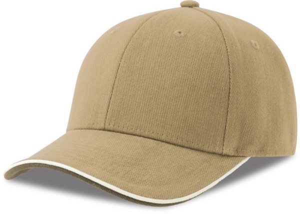 Heavy 6 Panel Sandwich Cap Pilot Piping Sandwich-S