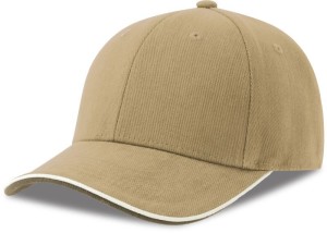 Heavy 6 Panel Sandwich Cap Pilot Piping Sandwich-S - Reklamnepredmety