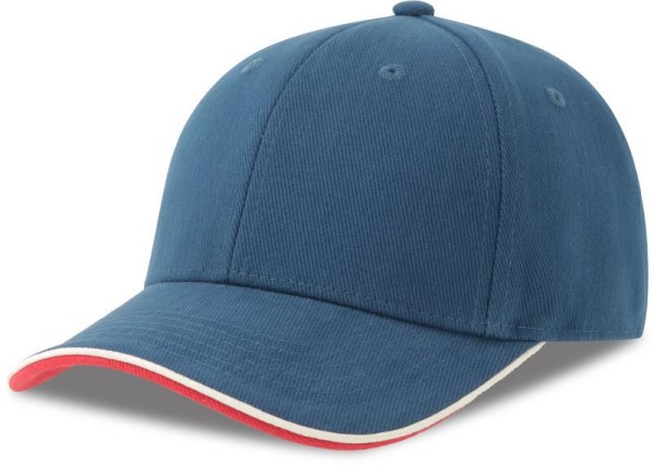 Heavy 6 Panel Sandwich Cap Pilot Piping Sandwich-S