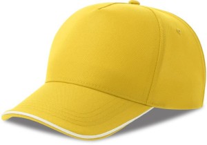 5 Panel Sandwich Cap Recy Five Piping - Reklamnepredmety