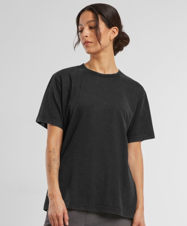 Heavy Ladies' Oversize T-Shirt "Stonewash" BY 306