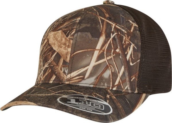 6 Panel Trucker Cap "Realtree Camo" 110MRC