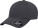 6 Panel Laser Cut Cap "Delta" 180AP - ps-5580ap-flexfit-180ap-dark-grey-front-web - variant