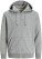 Heavy Oversize Hooded Sweat Jacket Jack & Jones | Classic Zip Hood - ps-423907-jack-and-jones-classic-zip-hood-light-grey-melange-front-web - variant