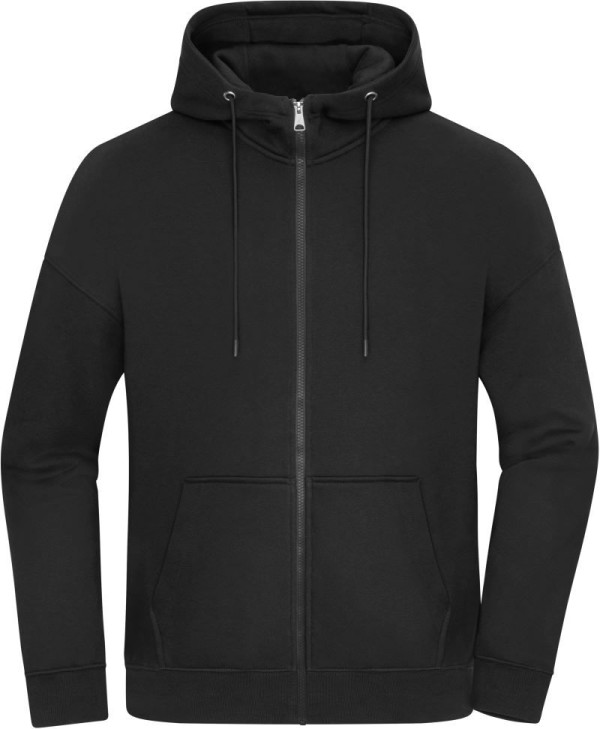 Oversize Organic Hooded Sweat Jacket Daiber | 8043