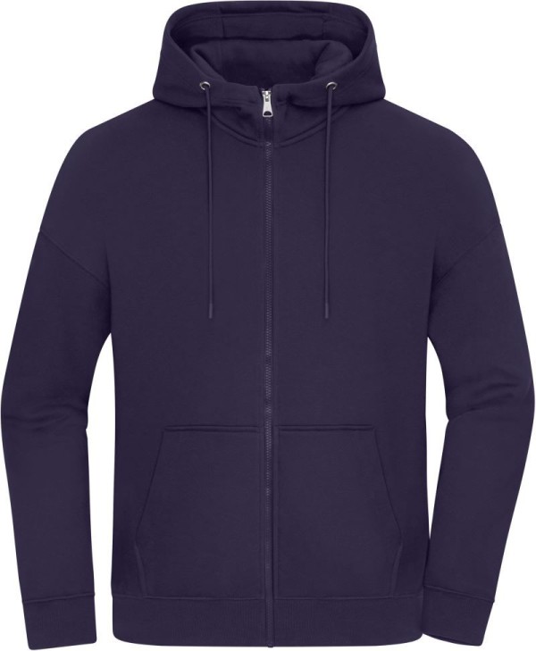 Oversize Organic Hooded Sweat Jacket Daiber | 8043