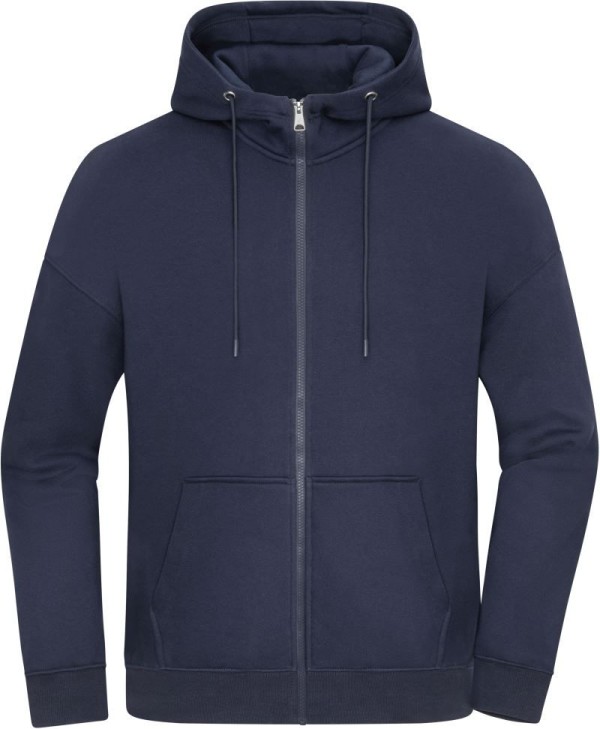 Oversize Organic Hooded Sweat Jacket Daiber | 8043