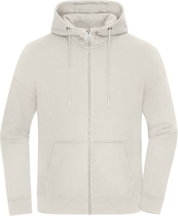 Oversize Organic Hooded Sweat Jacket Daiber | 8043