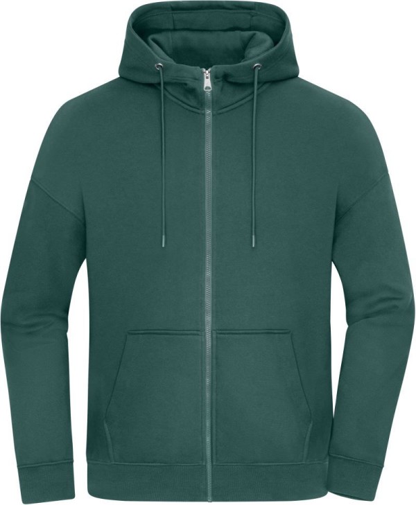 Oversize Organic Hooded Sweat Jacket Daiber | 8043